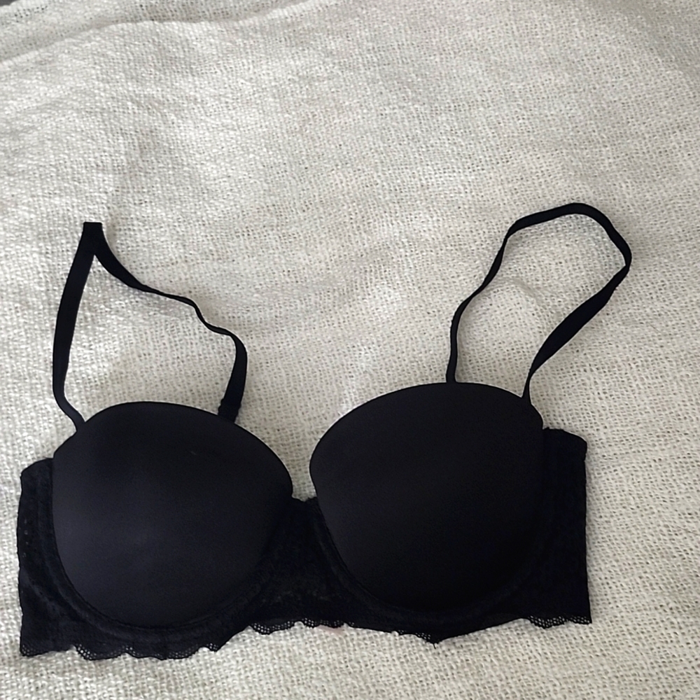 Ambrielle Balconette Padded PushUp Bra